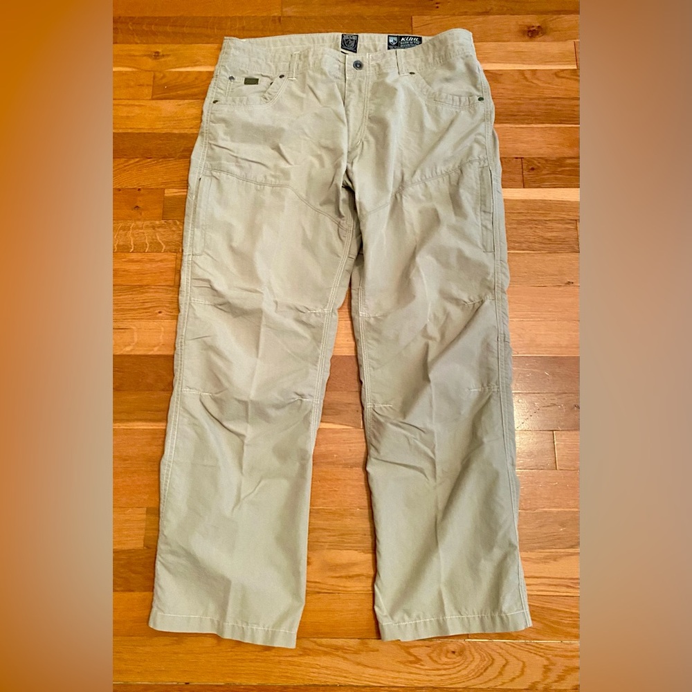 Kuhl Pants Outdoor Hike Men's Size 38 x 30 Lightweight Cotton Nylon Blend 108846
